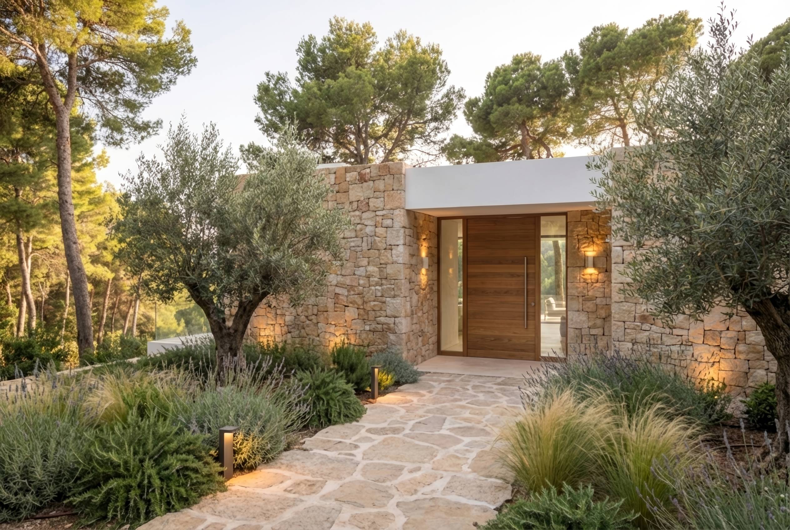 Mediterranean Forest Retreat Villa