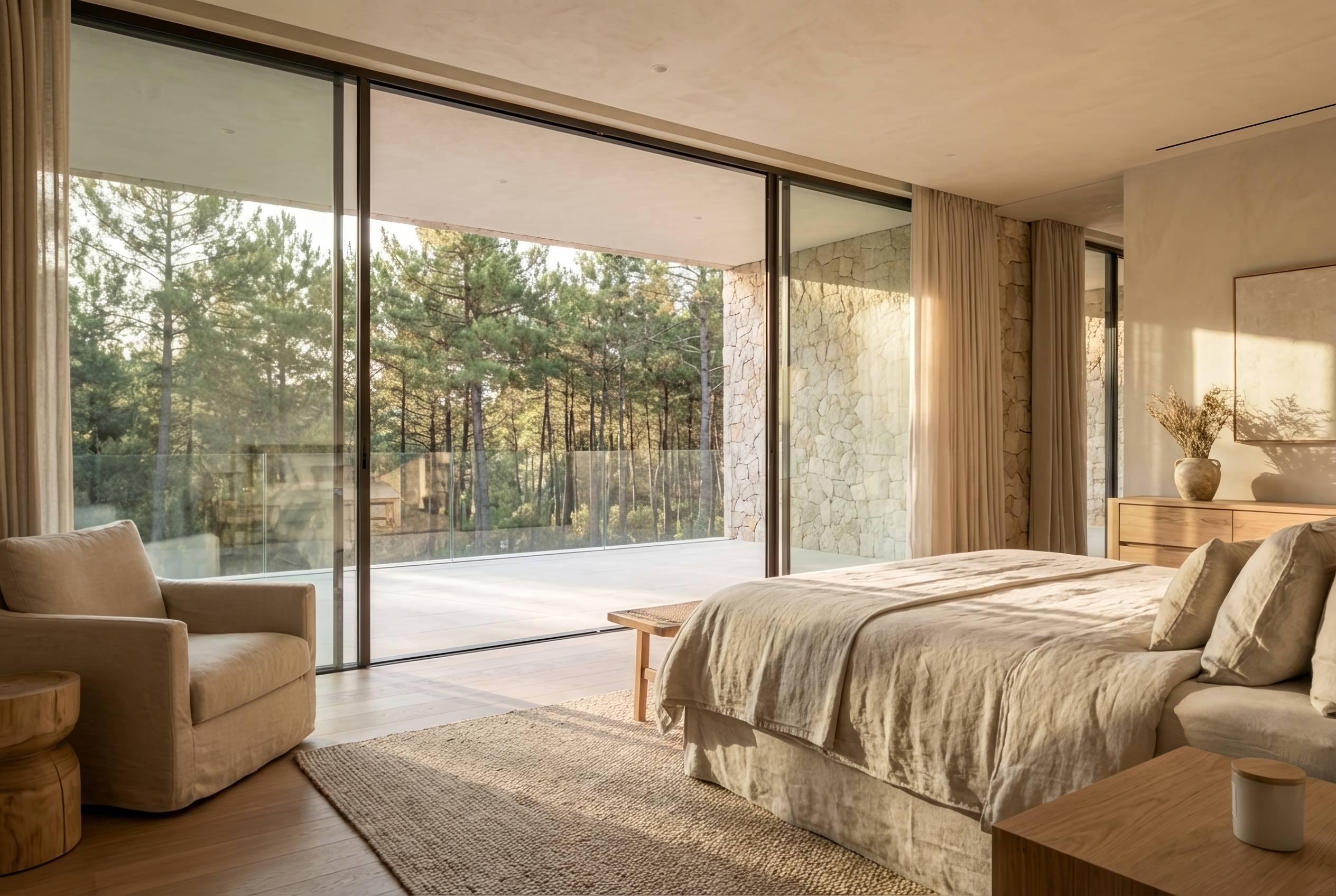 Mediterranean Forest Retreat Villa