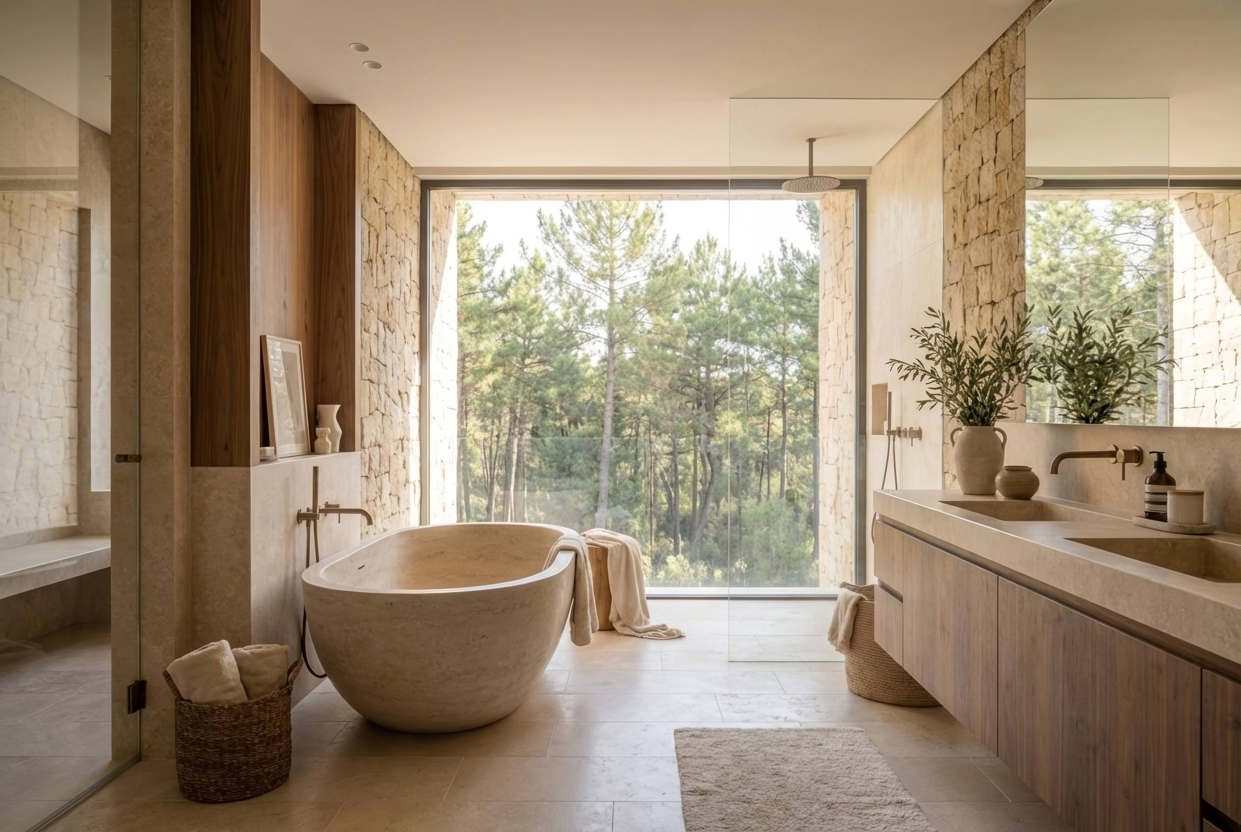 Mediterranean Forest Retreat Villa